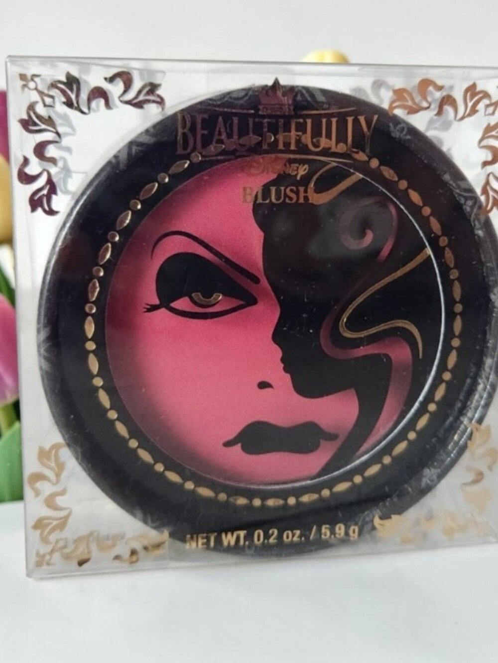 Disney World "Beautifully" Maleficent Poppy Pink Blush 0.2oz